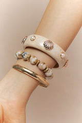 Alloy Shell Beaded Bracelets