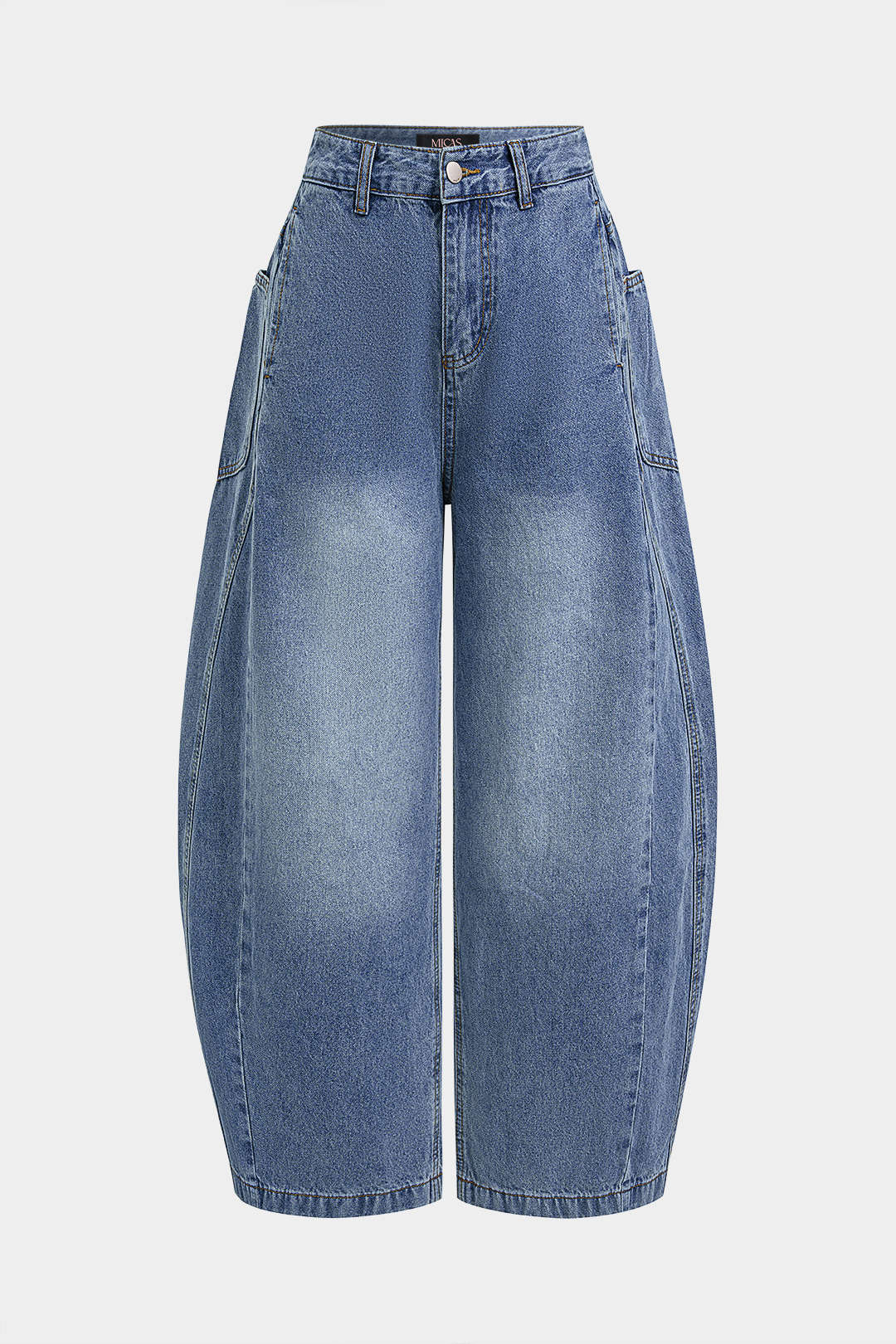 Denim Pocket Wide Leg Jens