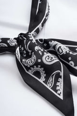Artistic Print Tie-Up Short Sleeve T-shirt