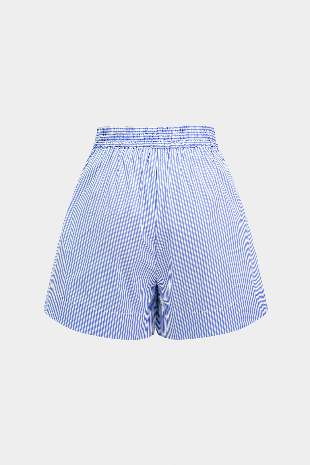 Asymmetrical Embroidery Rhinestone Tie-Up Wide Leg Shorts