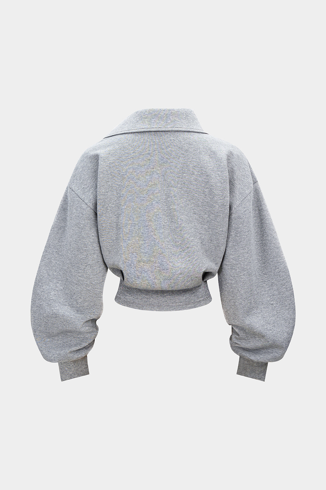 Asymmetrical Waist-Cinching Sweatshirt