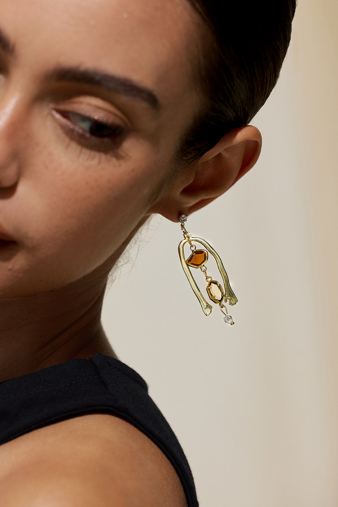 Alloy Asymmetrical Earrings