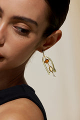 Alloy Asymmetrical Earrings