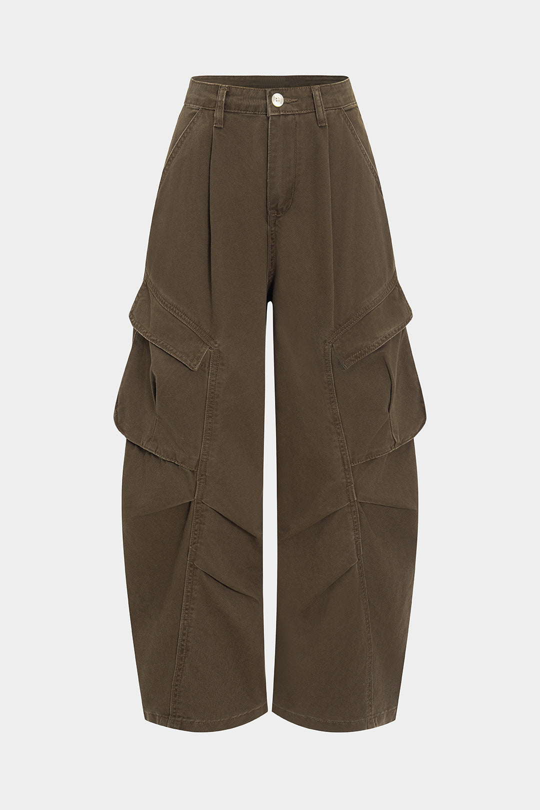 Denim Ruched Pocket Jeans