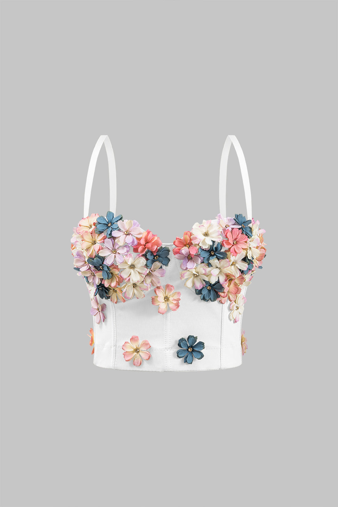 3D Embroidery Slip Cami Top