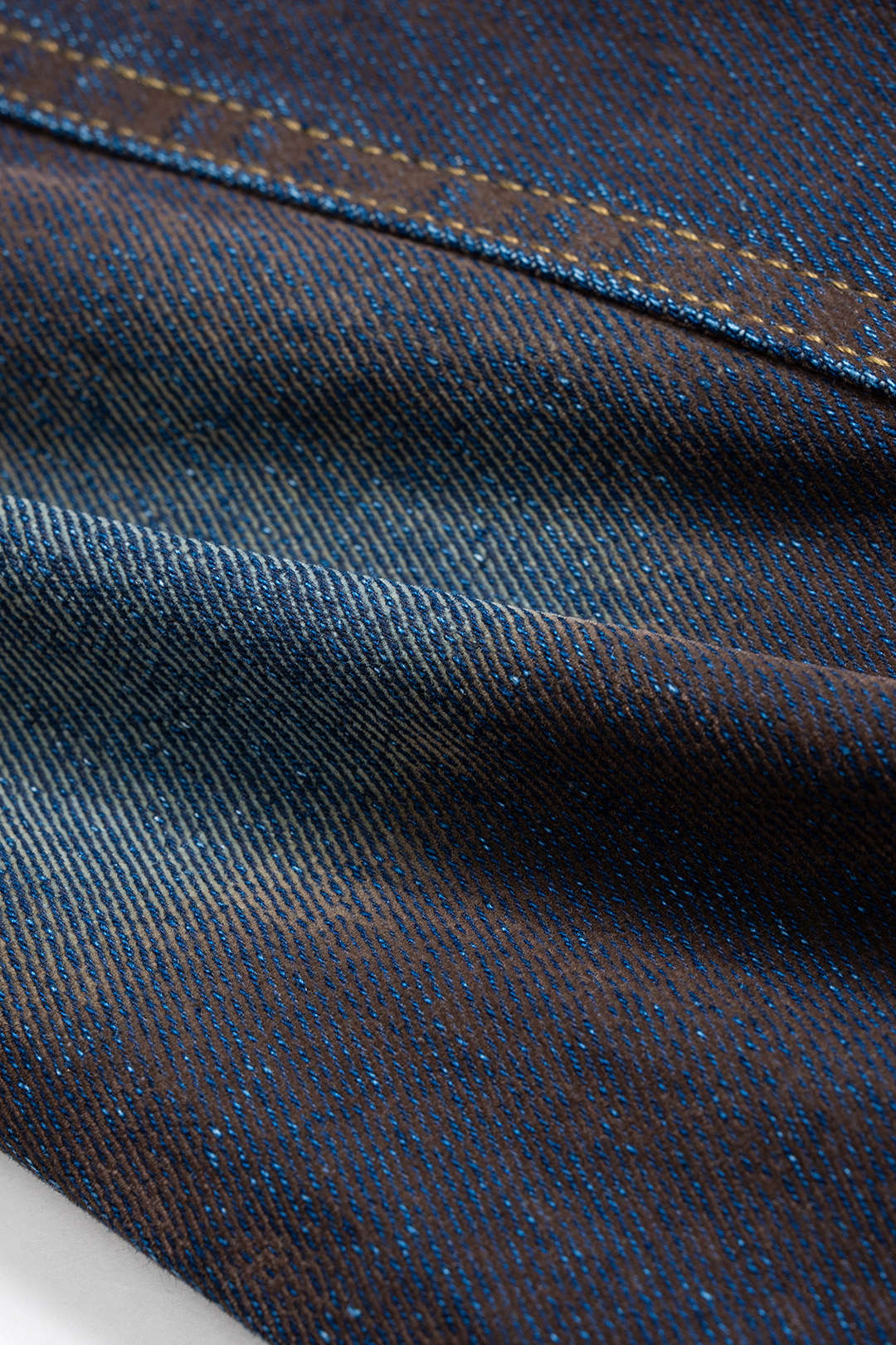 Denim Button Shoulder Pads Outerwear