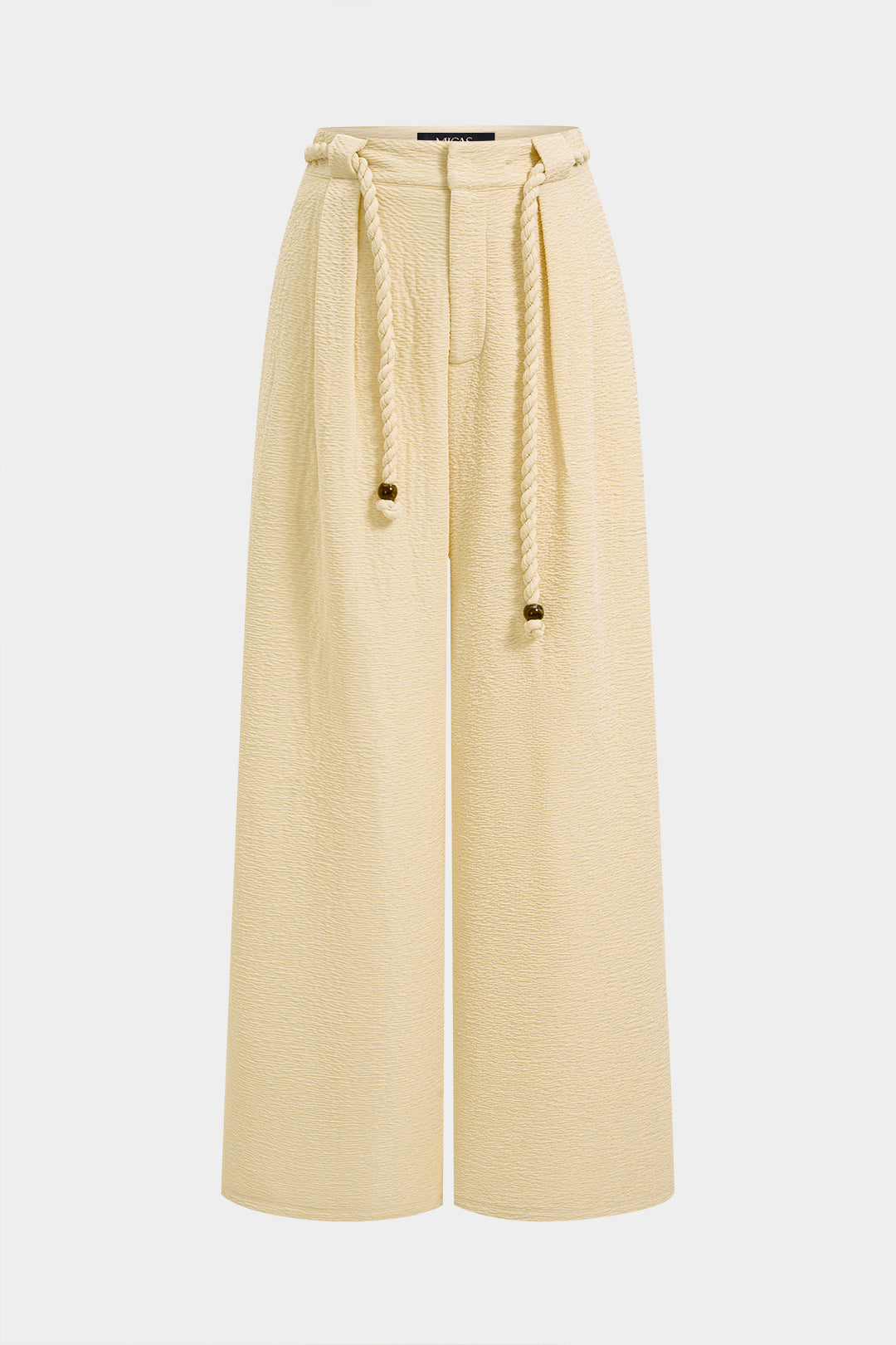 Belted Wide Leg Pants