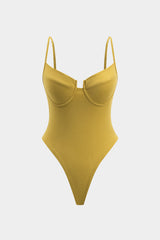 Bustier Slip Sleeveless Bodysuit