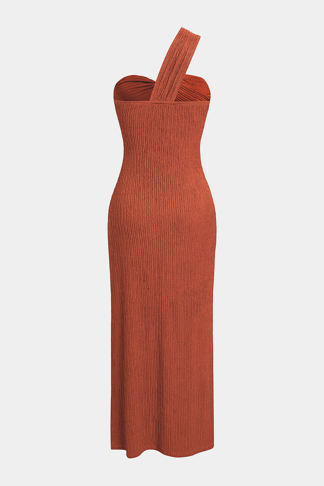 Asymmetrical Cut Out Sleeveless Maxi Dress