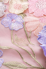 3D Floral Textured Shorts