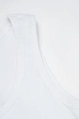 Asymmetrical Round Neck Short-Sleeve Shirt