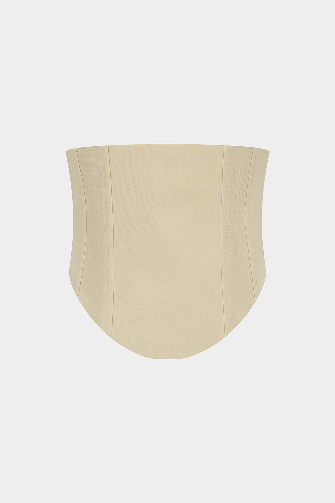 Belted Tie Back Shoulder Pads Sleeveless Mini Dress