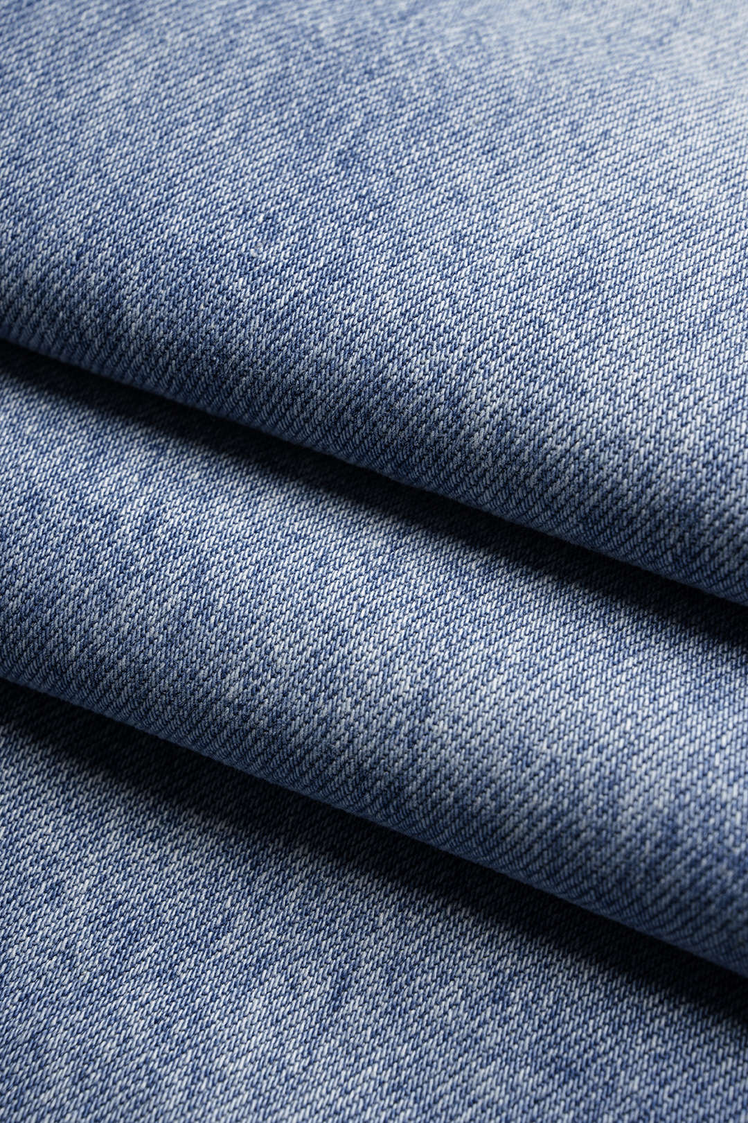 Denim Button Zipper Jeans