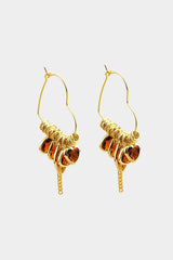 Alloy Heart Shape Earrings