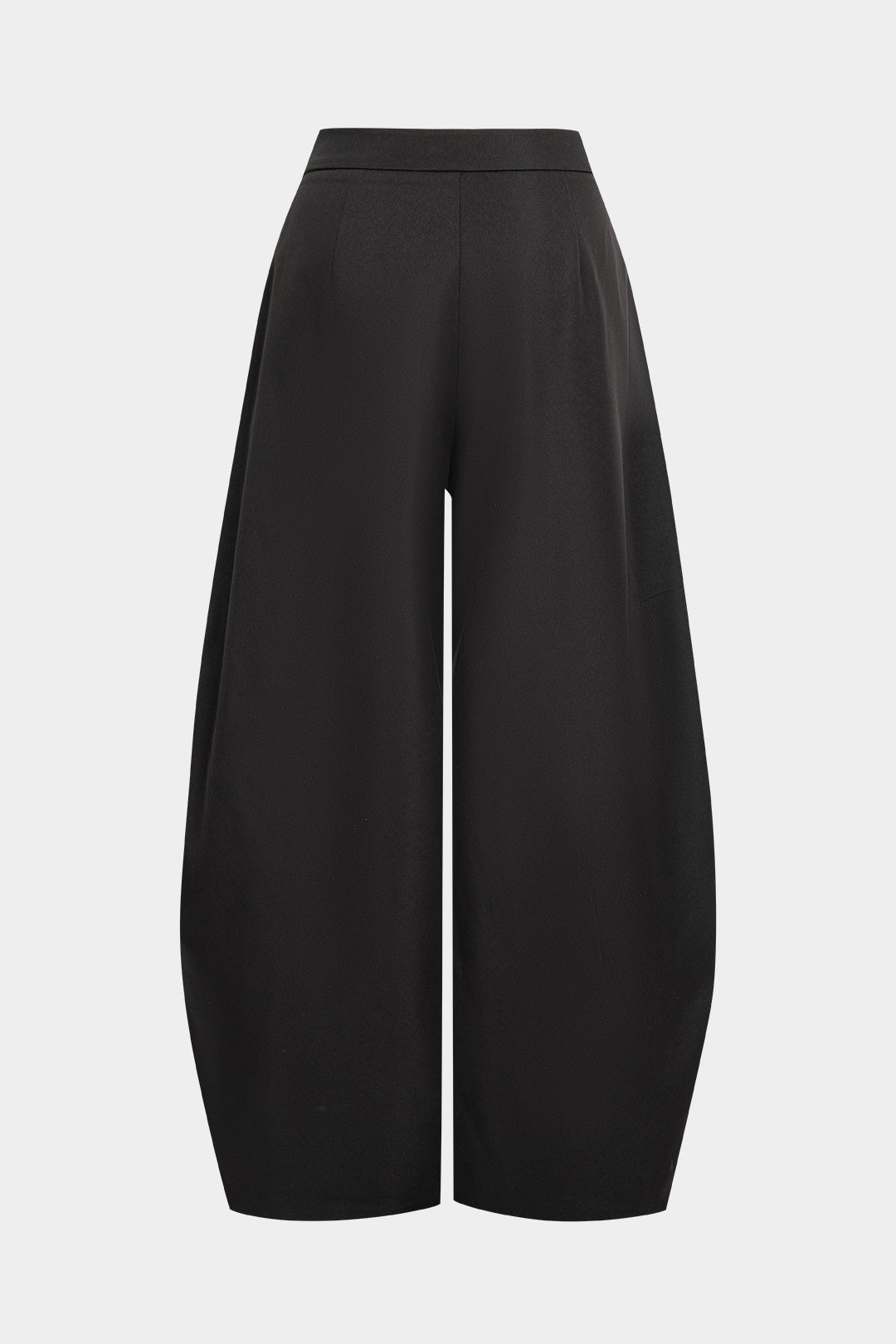 Asymmetrical Zipper Wide Leg Pants