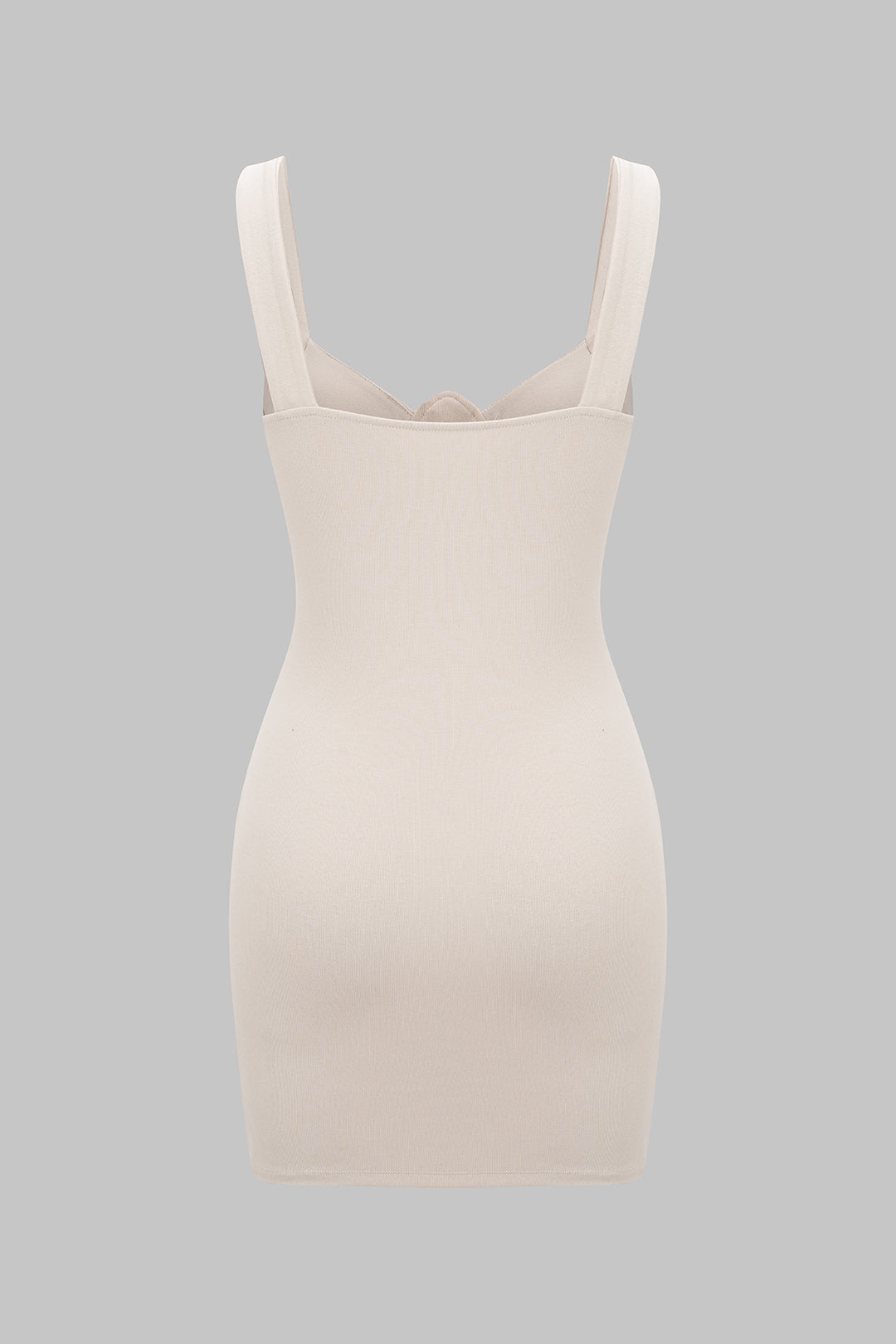 Braided Cut Out Sleeveless Mini Dress