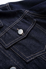 Denim Buttoned Pocket Outerwear