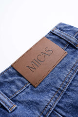 Denim Seamdetail Skirt