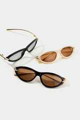 Alloy Cat Eye Sunglasses