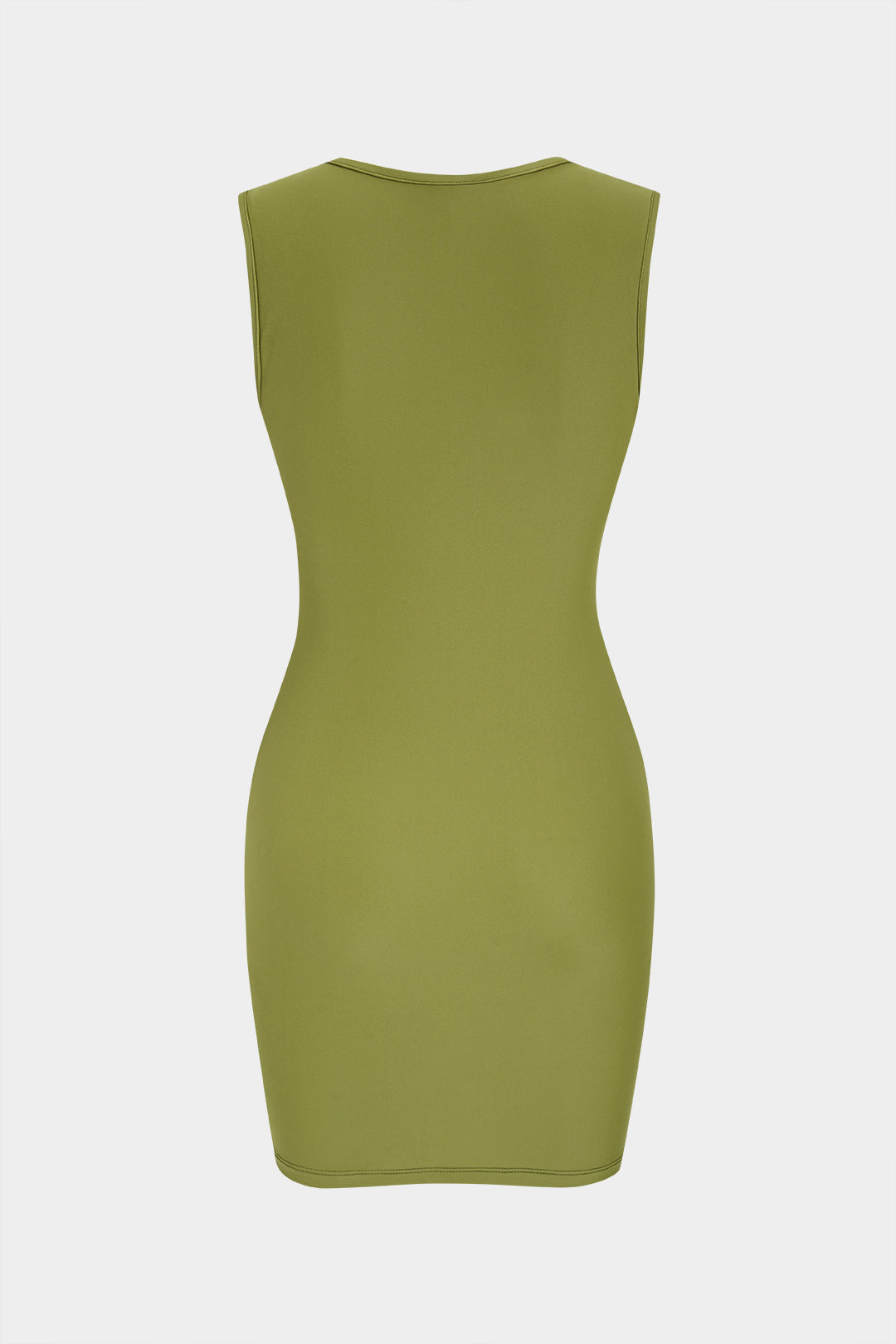 Cut Out Twist Knot Sleeveless Mini Dress