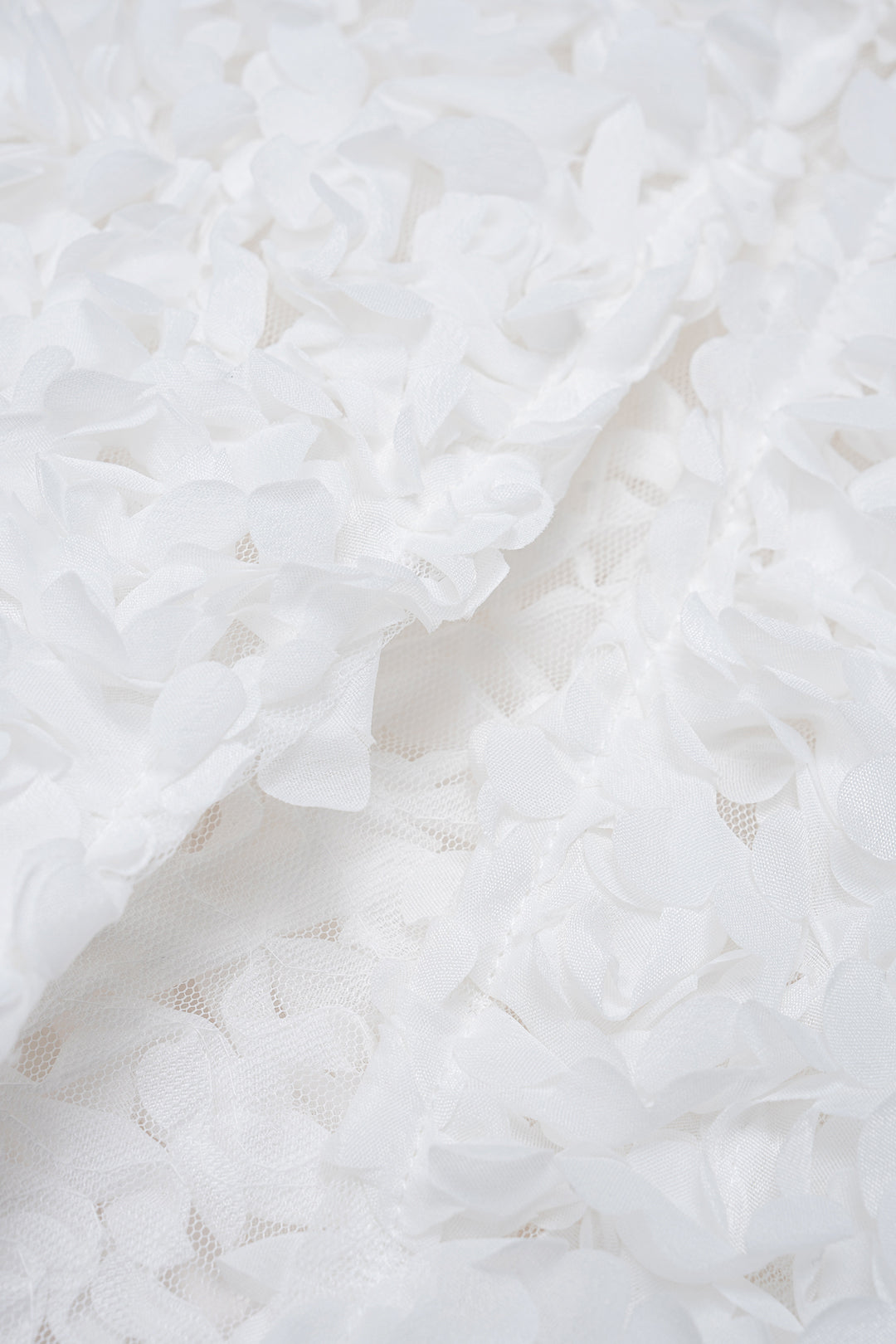 3D Floral Textured Skirt
