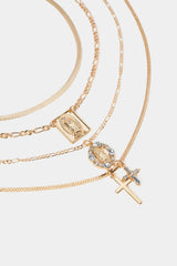 Alloy Layered Necklace