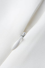 Asymmetrical Button Zipper Shorts