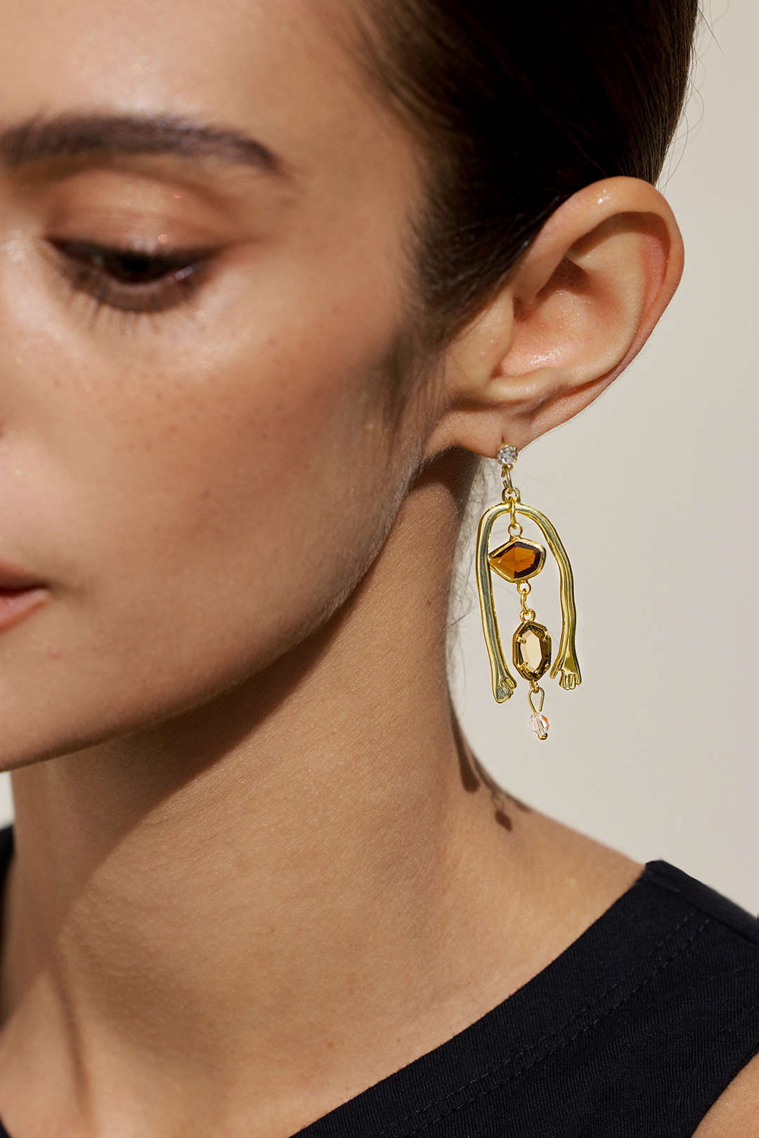Alloy Asymmetrical Earrings