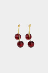 Cherry Alloy Earrings