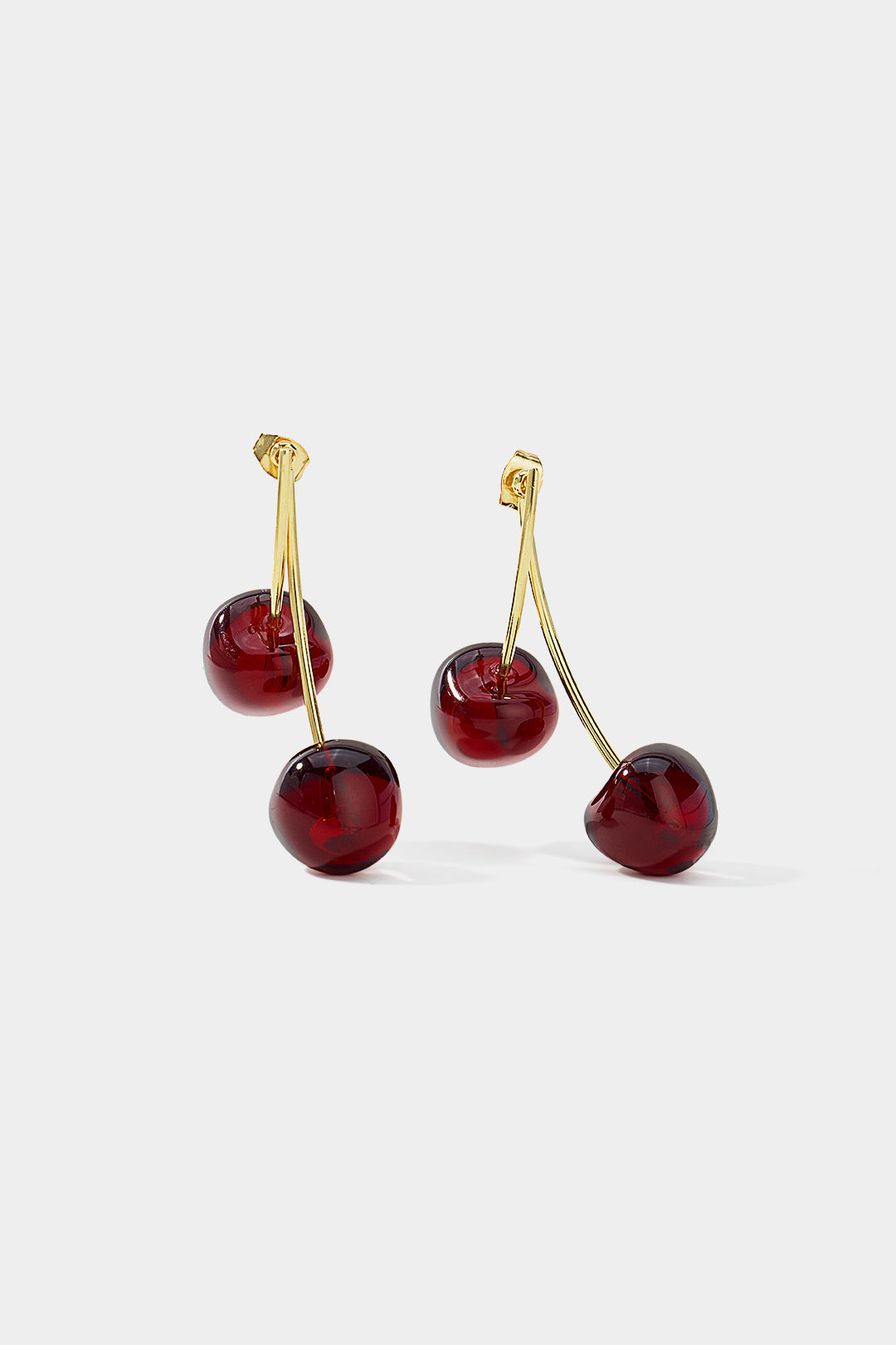 Cherry Alloy Earrings