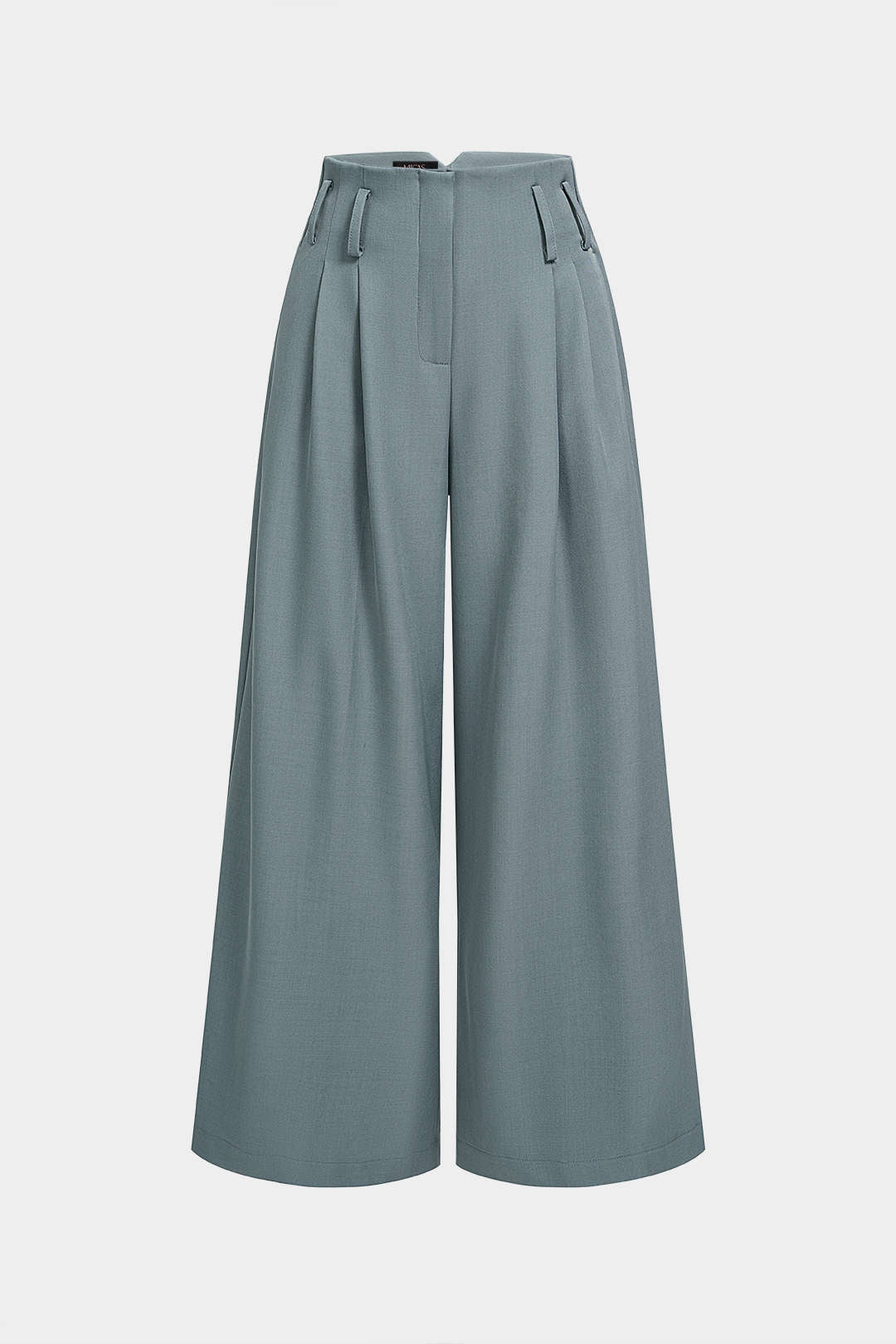 Button Straight Leg Pants