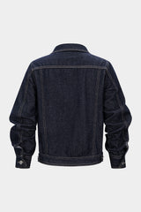 Denim Buttoned Pocket Outerwear
