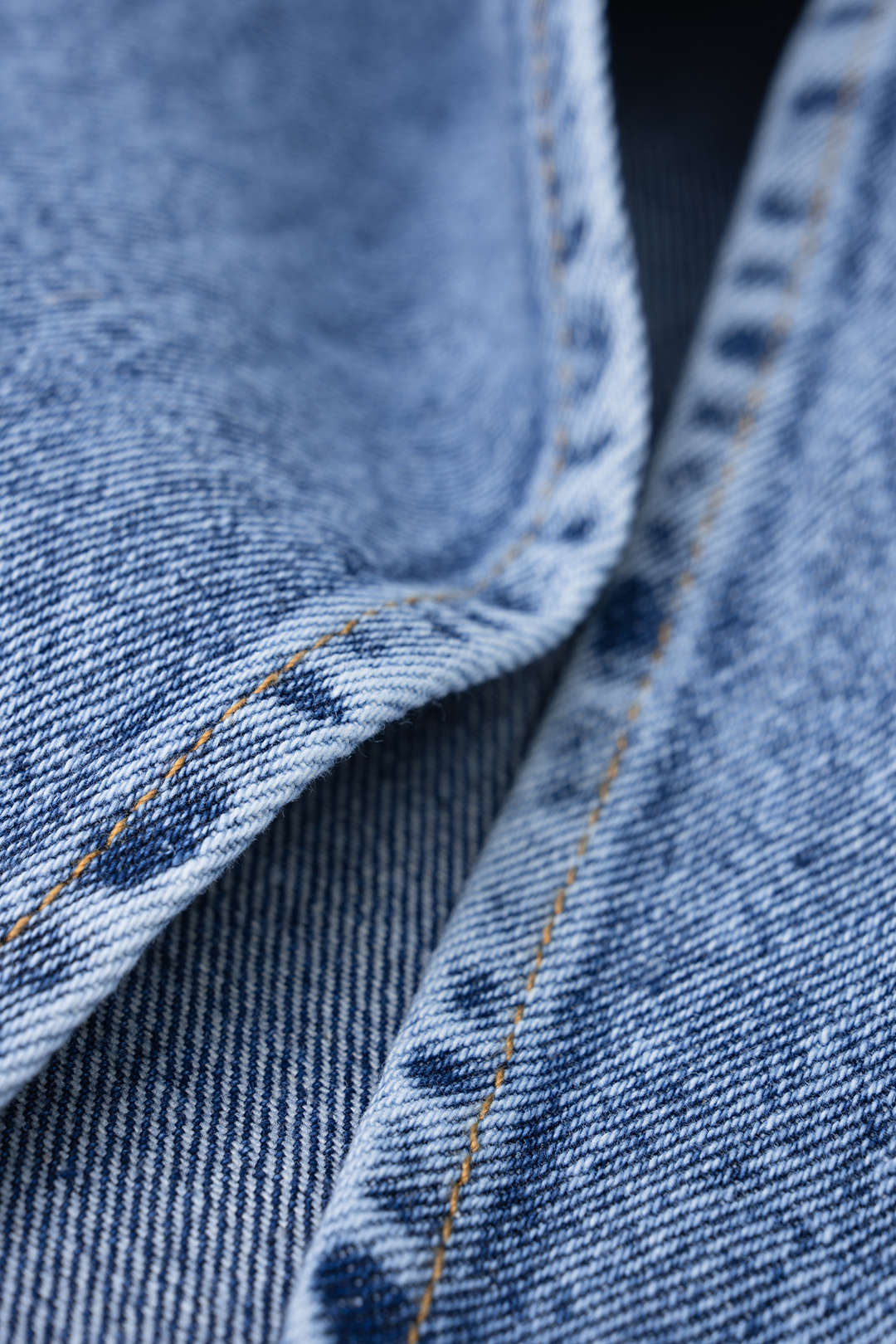 Denim Button Barrel Jeans