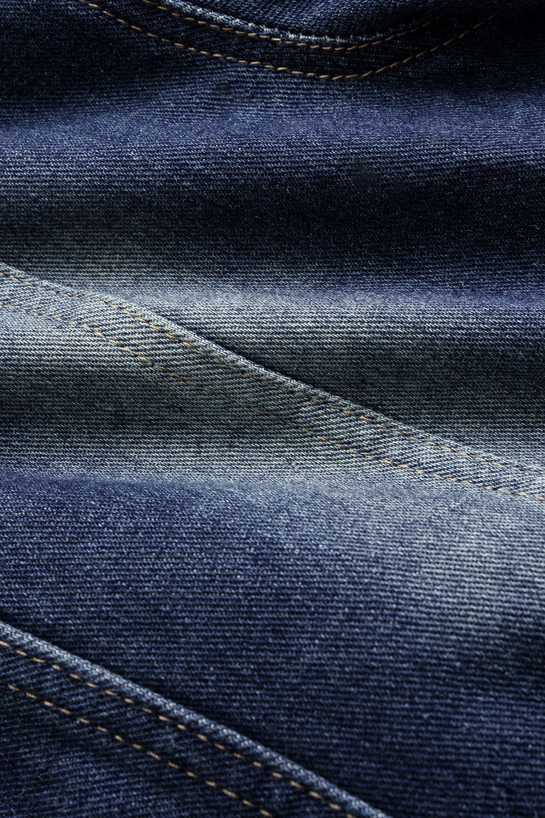 Denim Crossed Tie-Back Asymmetrical Outerwear