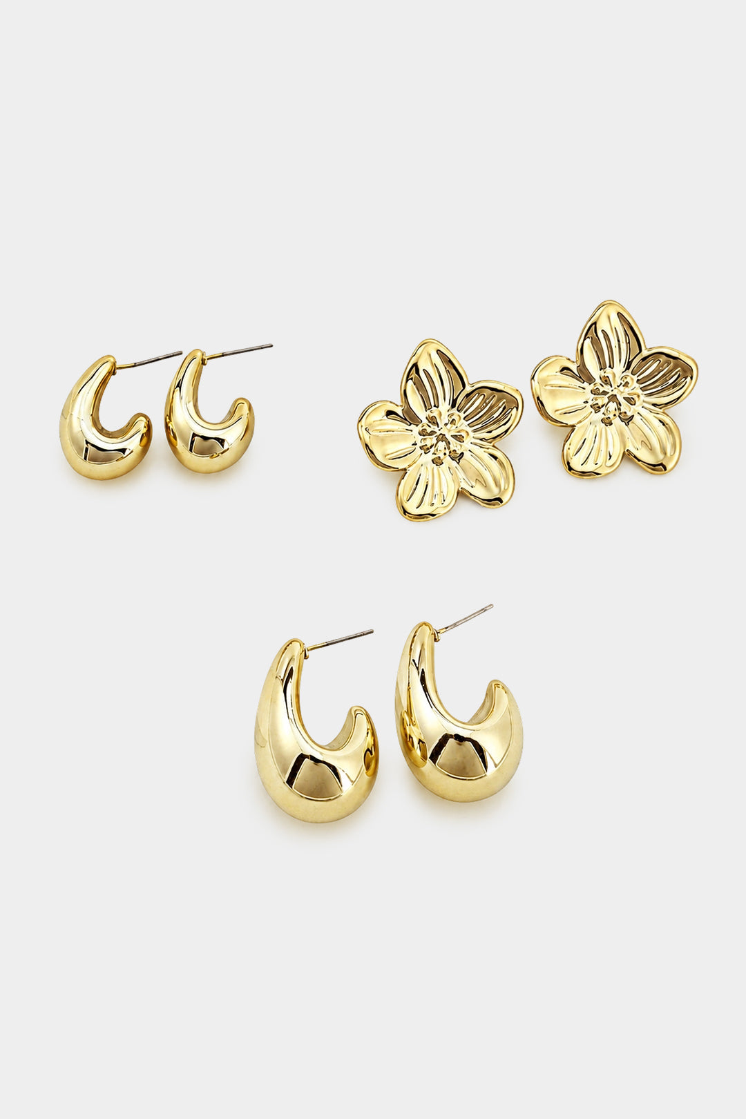 Alloy Round Earrings
