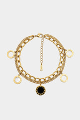 Alloy Geometric Bracelet