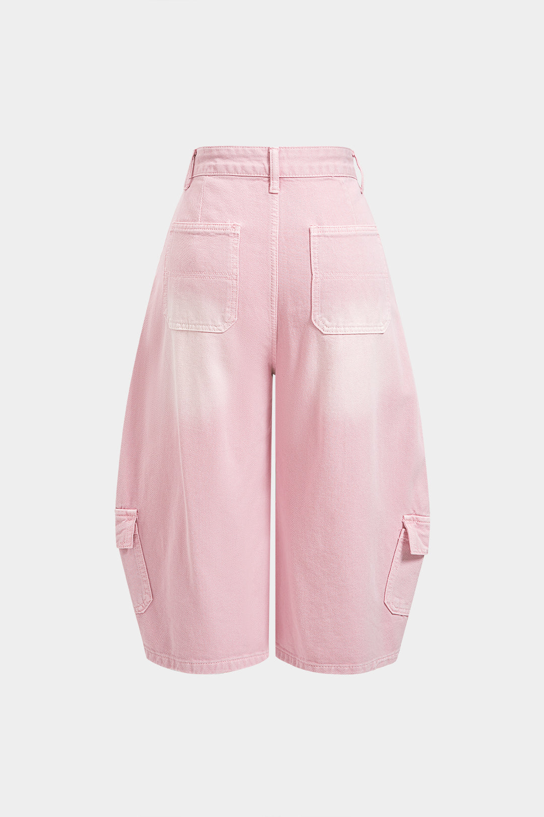 Denim Pocket Horseshoe Shorts