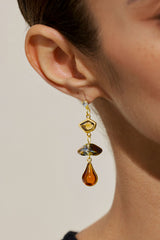 Alloy Asymmetrical Earrings