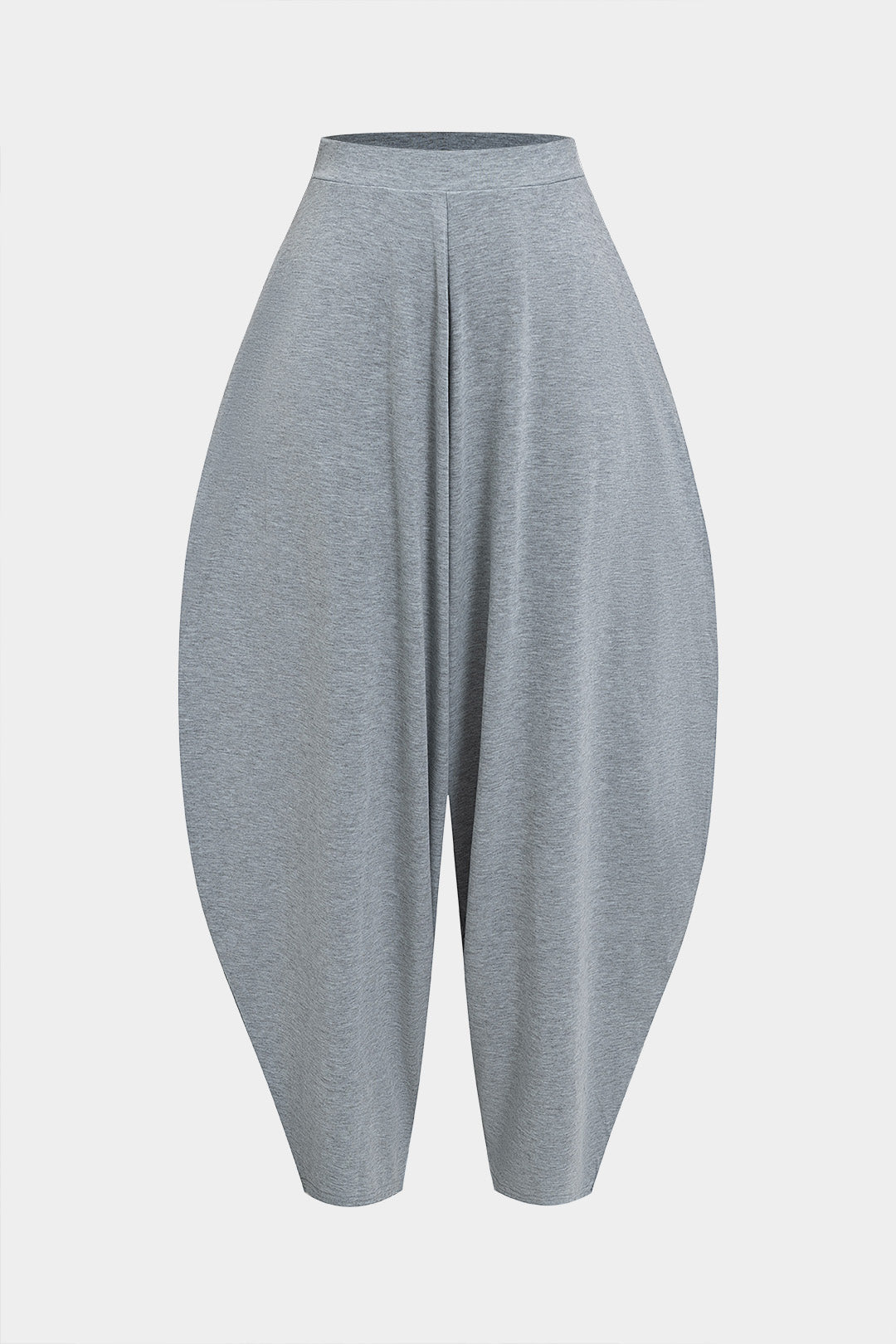 Asymmetrical  Top And Barrel Pants Set