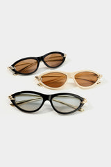 Alloy Cat Eye Sunglasses