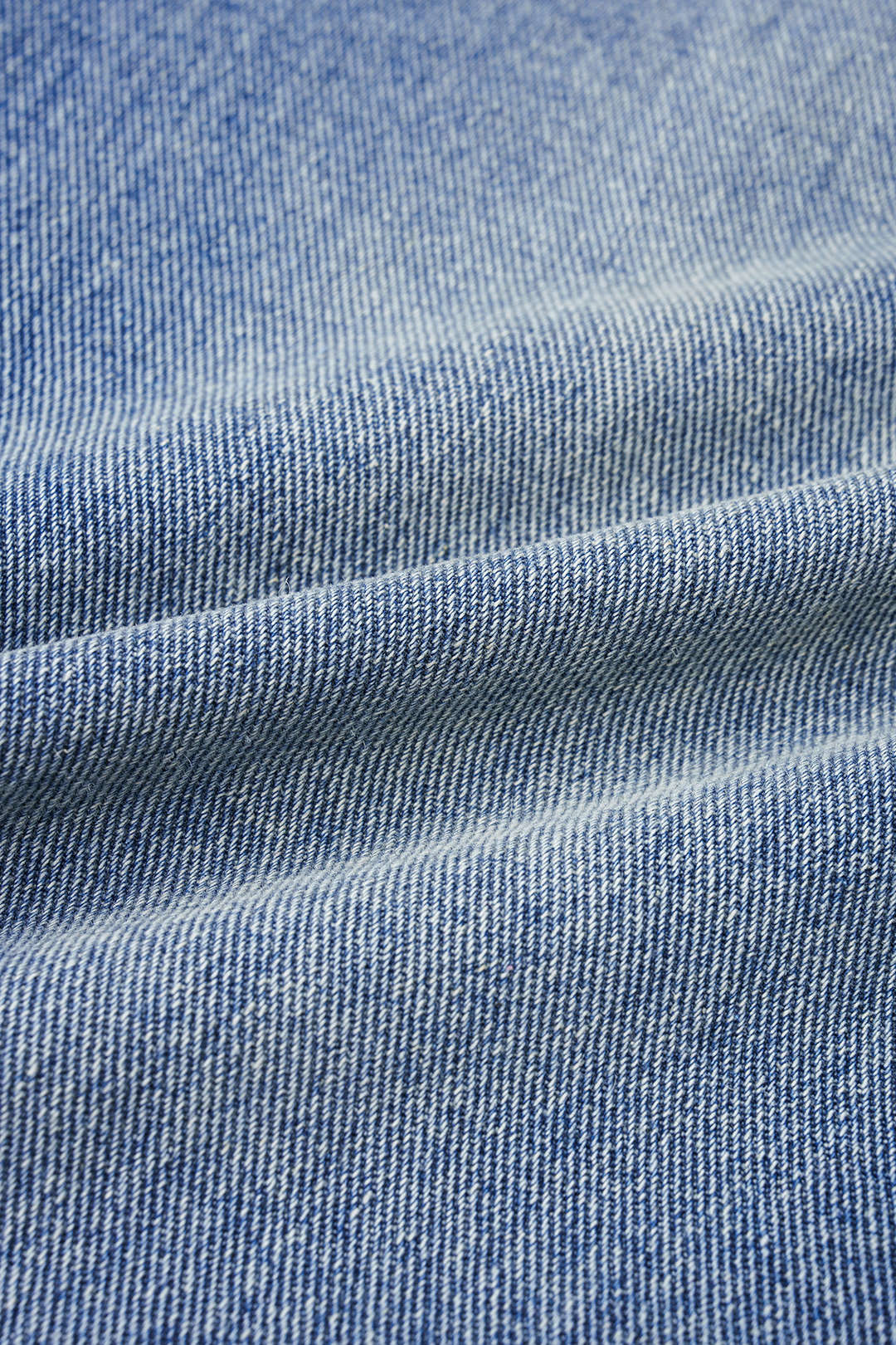 Denim Patchwork Straight Leg Jeans