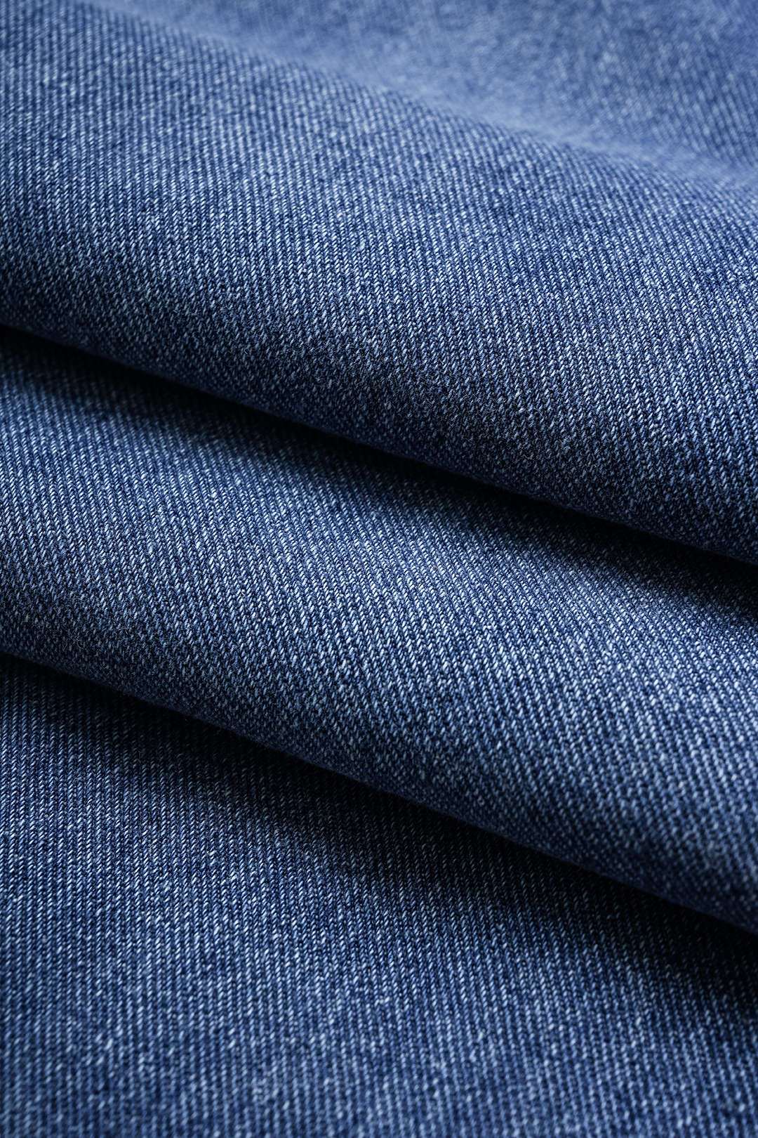 Denim Contrast Wide Leg Jeans