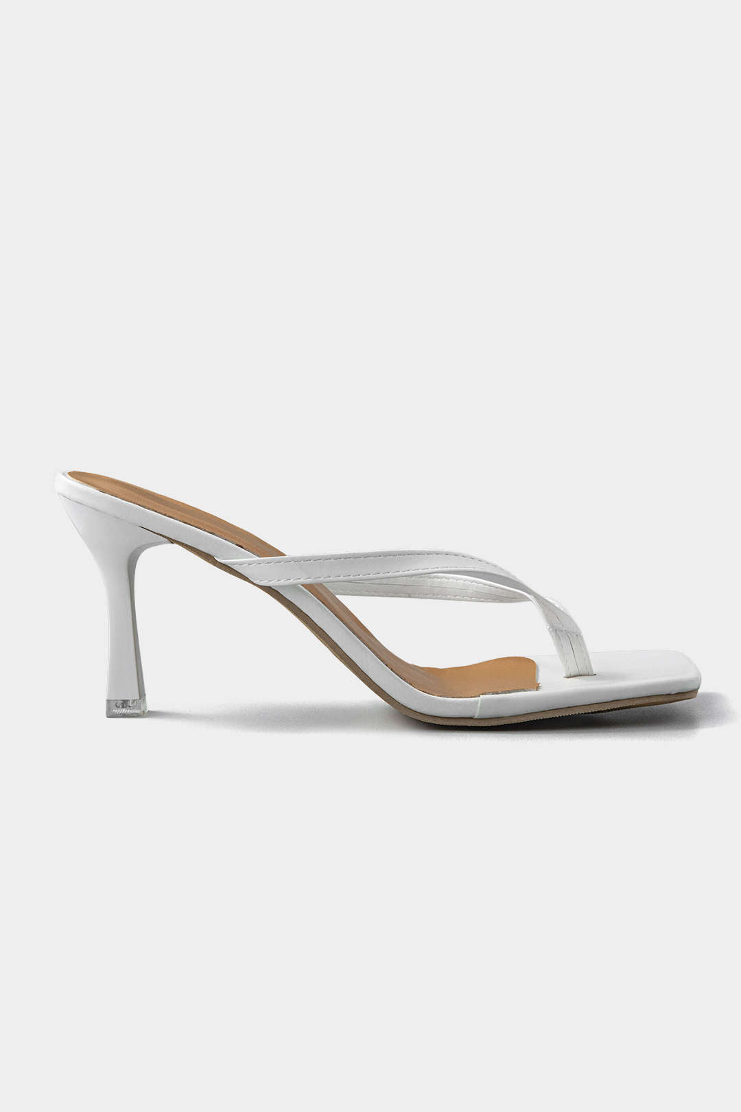 Basic Mid Heel Thong Sandals