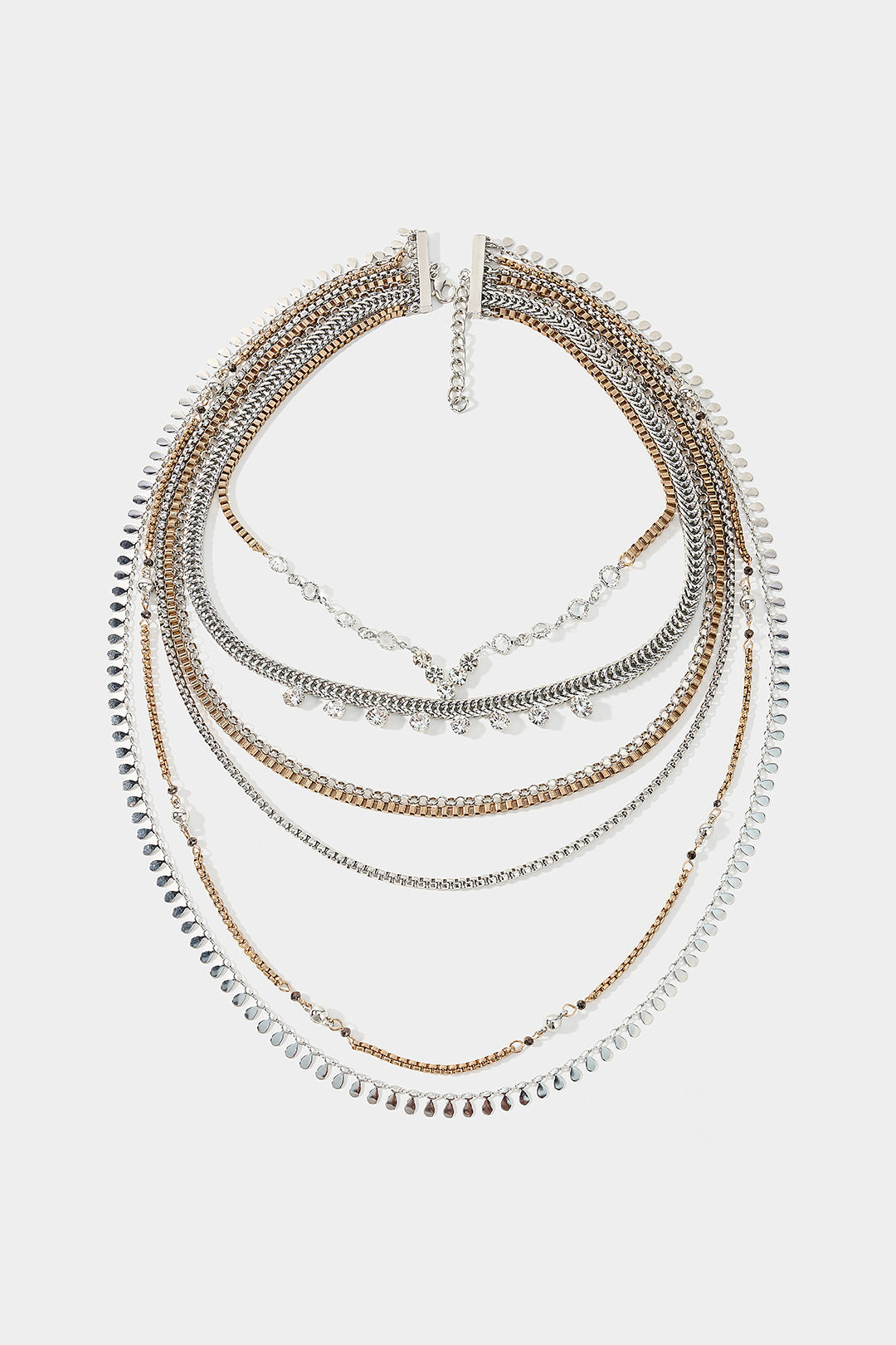 Alloy Multi-Layer Necklace
