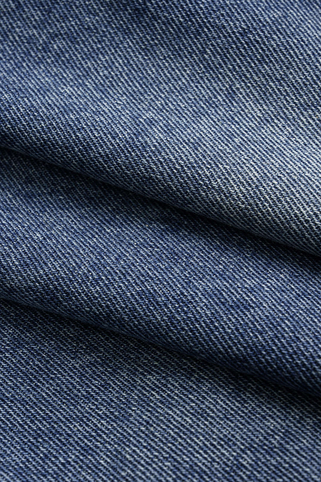 Denim Asymmetrical Seamdetail Button Skirt