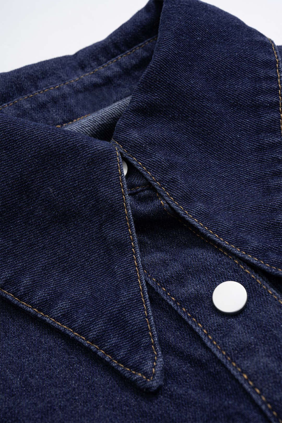Denim Bow Ruched Outerwear