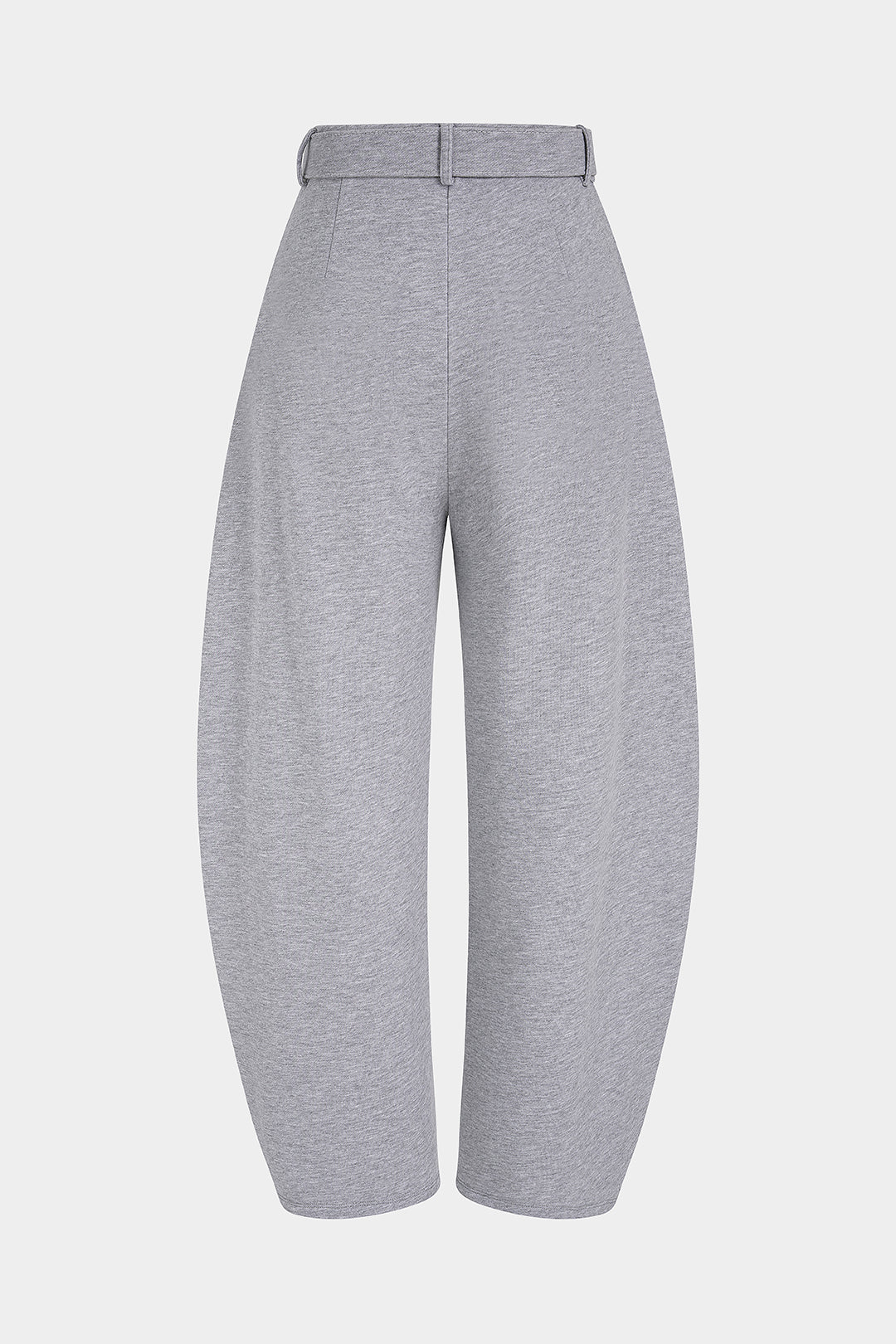 Belted Zipper Pocket Pants