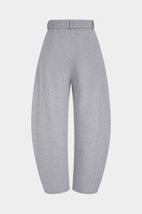Belted Zipper Pocket Pants