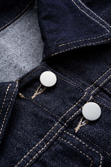 Denim Buttoned Pocket Outerwear