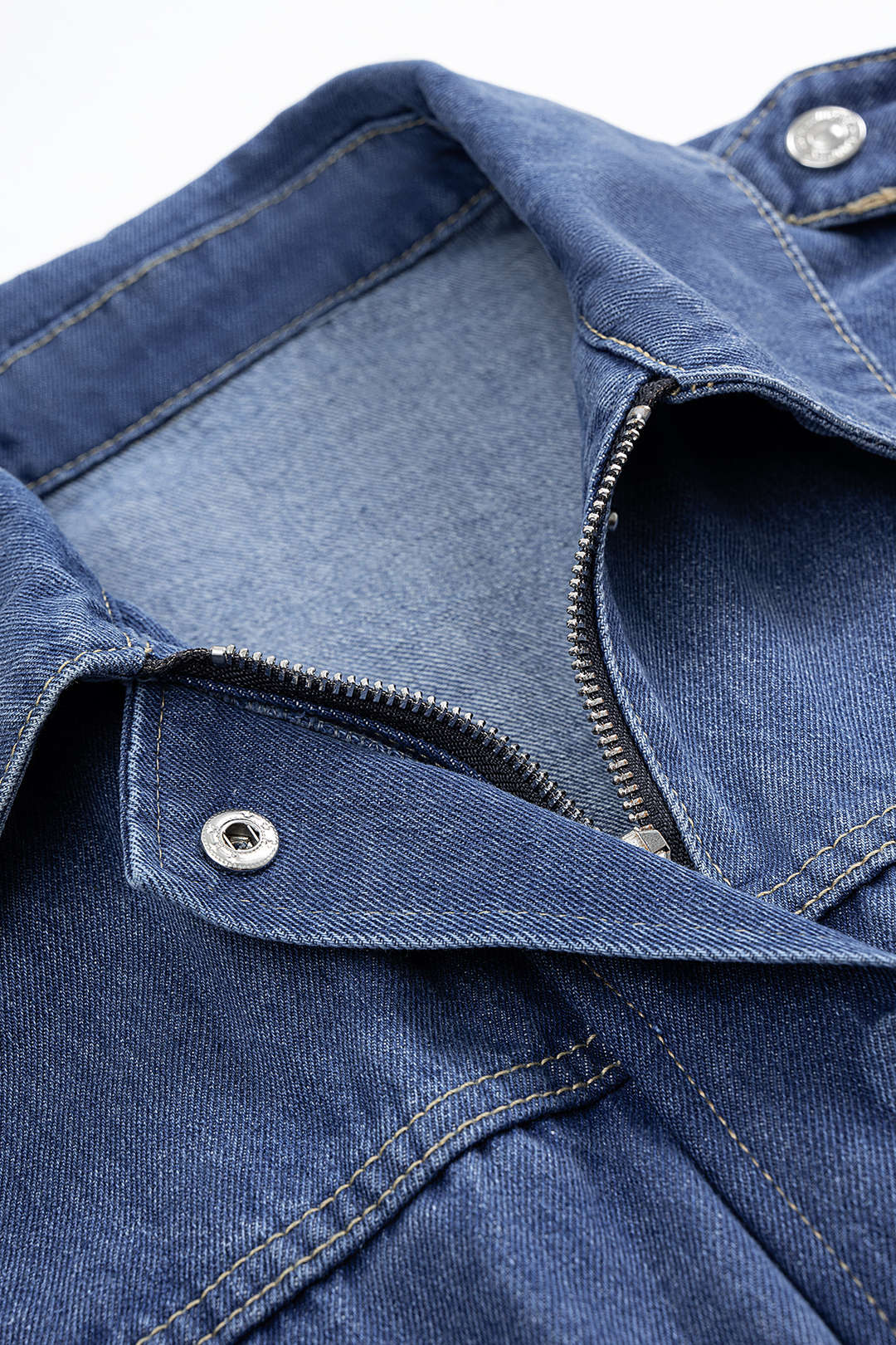 Denim Belted Outerwear